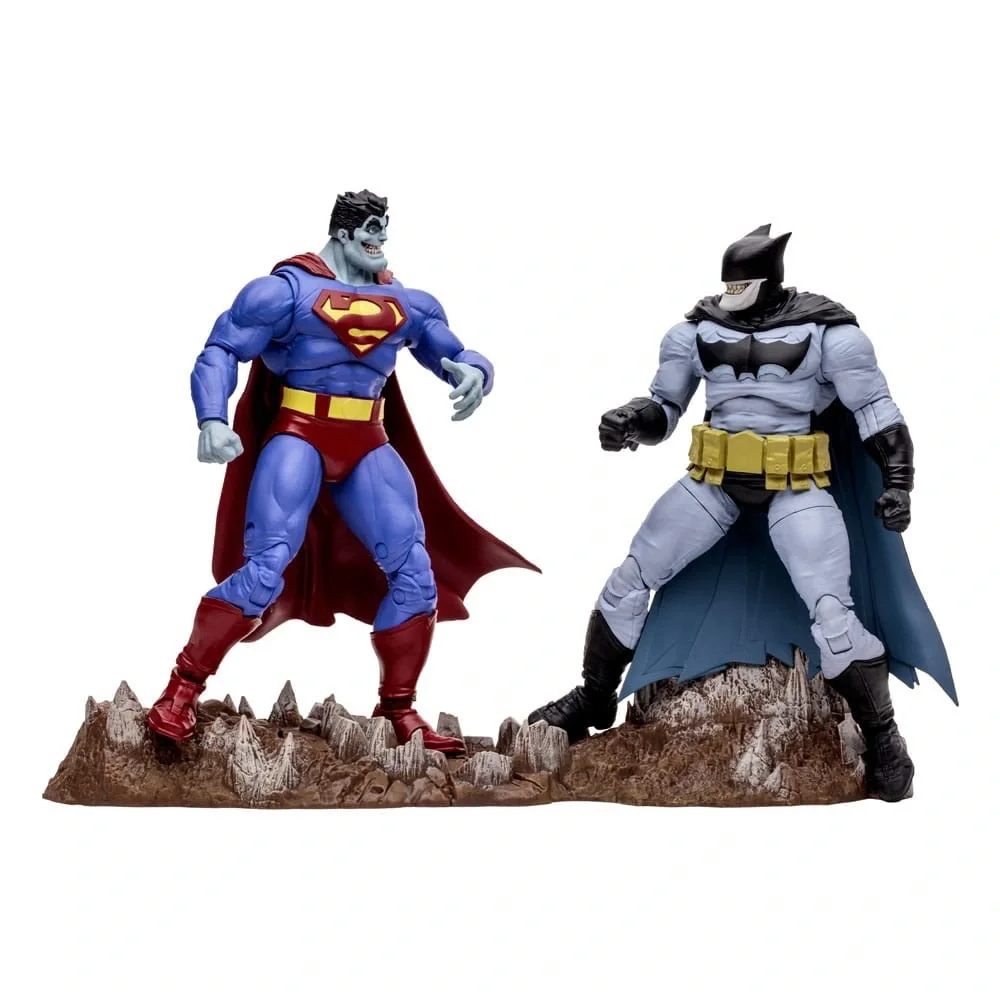 ✨McFarlane Toys - DC Multiverse Bizarro & Batzarro 7in Action Figure 2pk